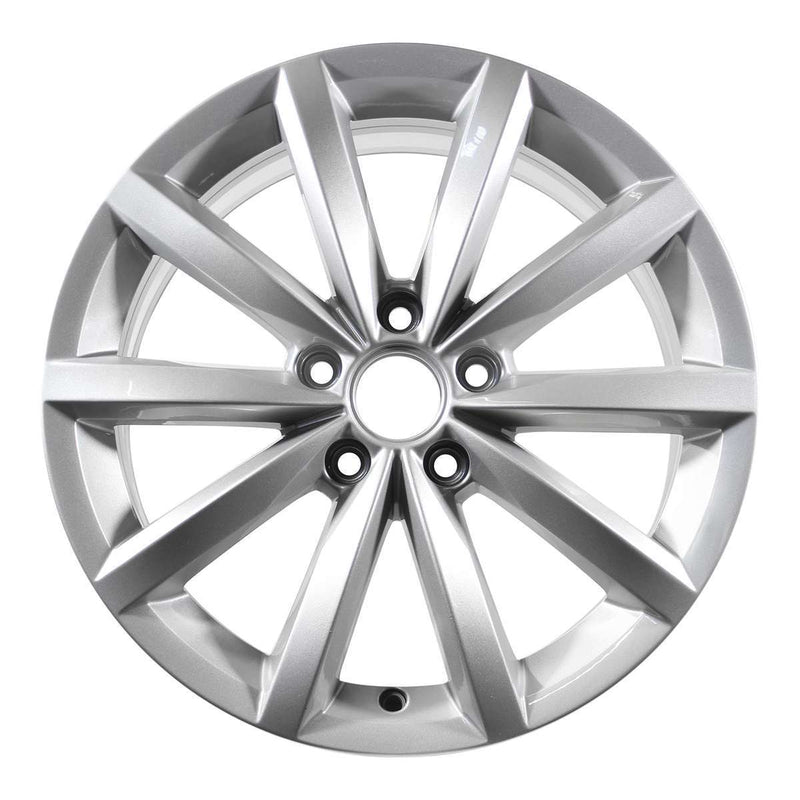 2018 volkswagen tiguan wheel 17 light hyper aluminum 5 lug w70009lh 2