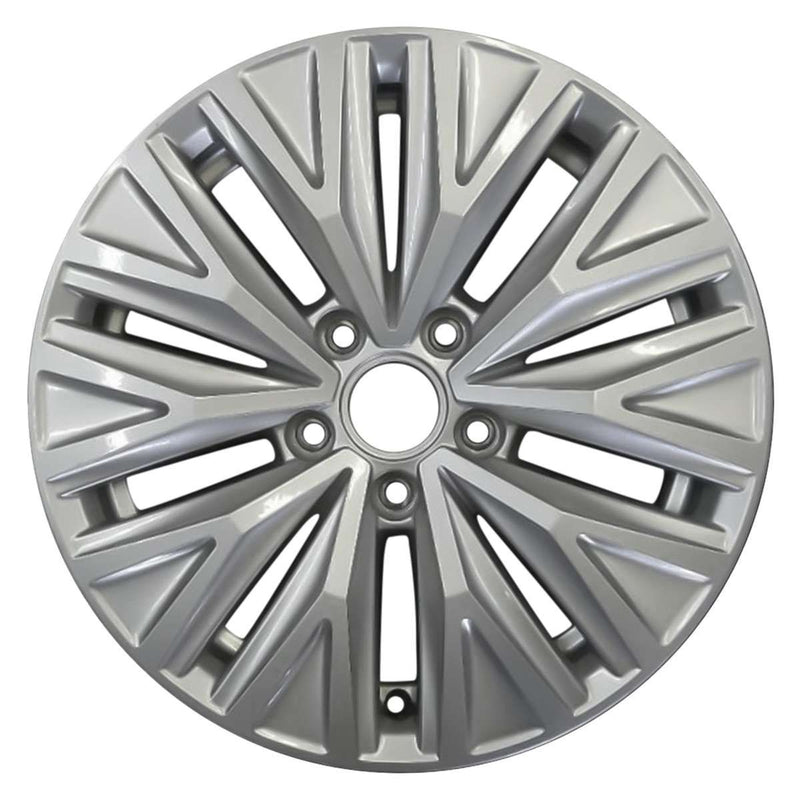 2018 volkswagen jetta wheel 16 silver aluminum 5 lug rw70045s 1