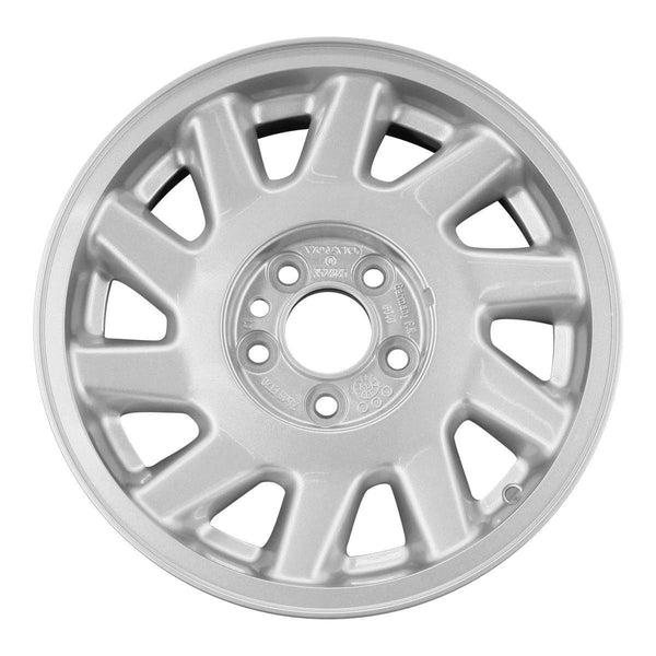 1990 volvo 700 wheel 15 silver aluminum 5 lug w70174s 8