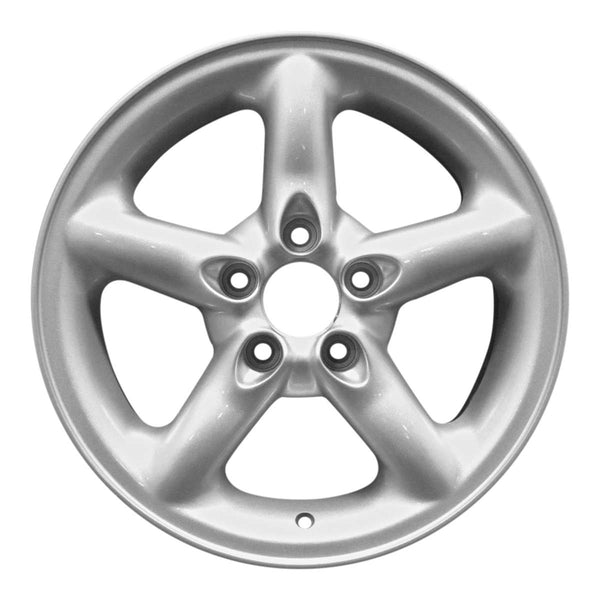 1999 volvo c70 wheel 16 silver aluminum 5 lug w70194s 5