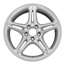 2002 volvo c70 wheel 17 silver aluminum 5 lug w70199s 3