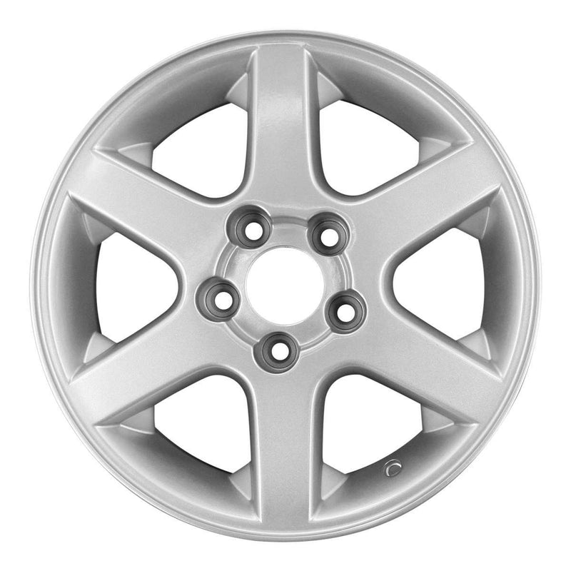 2002 volvo v70xc wheel 15 silver aluminum 5 lug w70207s 1