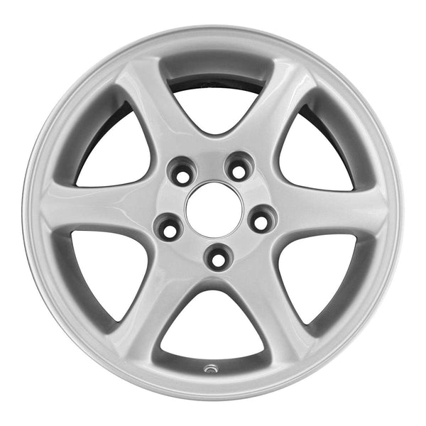 2005 volvo c70 wheel 16 silver aluminum 5 lug w70216s 9