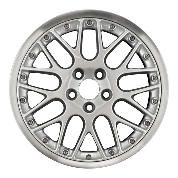 2000 volvo c70 wheel 17 machined silver aluminum 5 lug w70226ms 4