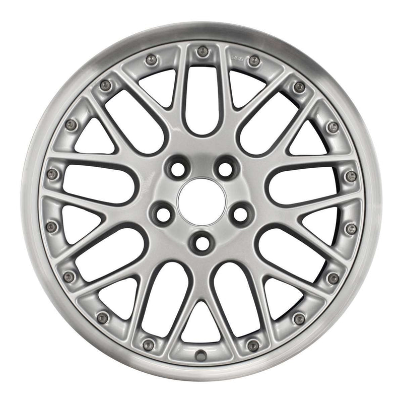 2000 volvo c70 wheel 17 machined silver aluminum 5 lug w70226ms 4