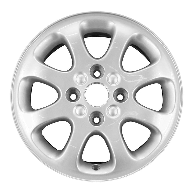 2001 volvo v40 wheel 15 silver aluminum 4 lug w70236s 12