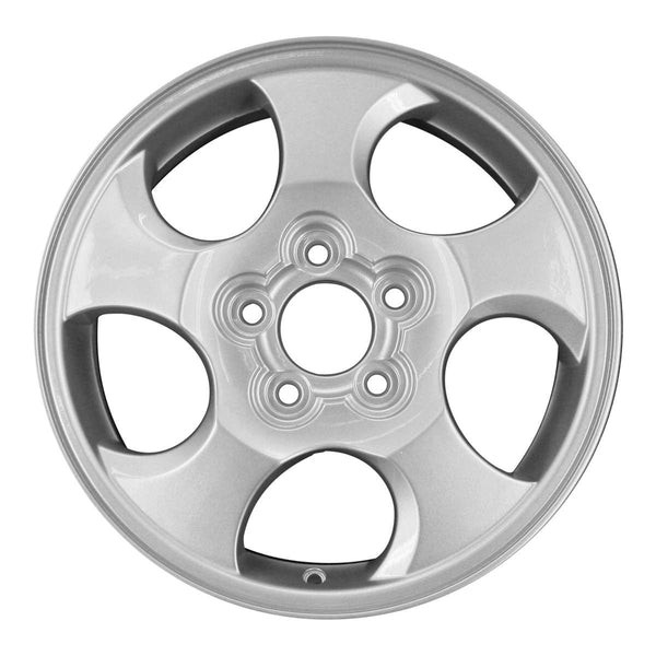 2004 saturn vue wheel 16 silver aluminum 5 lug w7023s 3