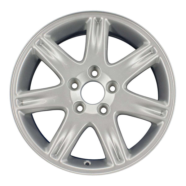 2001 volvo v70 wheel 16 silver aluminum 5 lug w70242s 11