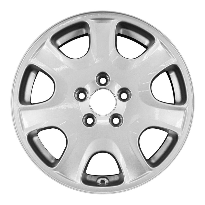 2005 volvo xc70 wheel 16 silver aluminum 5 lug w70245s 5