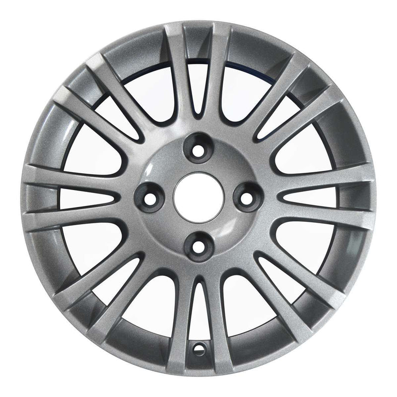 2004 volvo s40 wheel 15 silver aluminum 5 lug w70258s 3