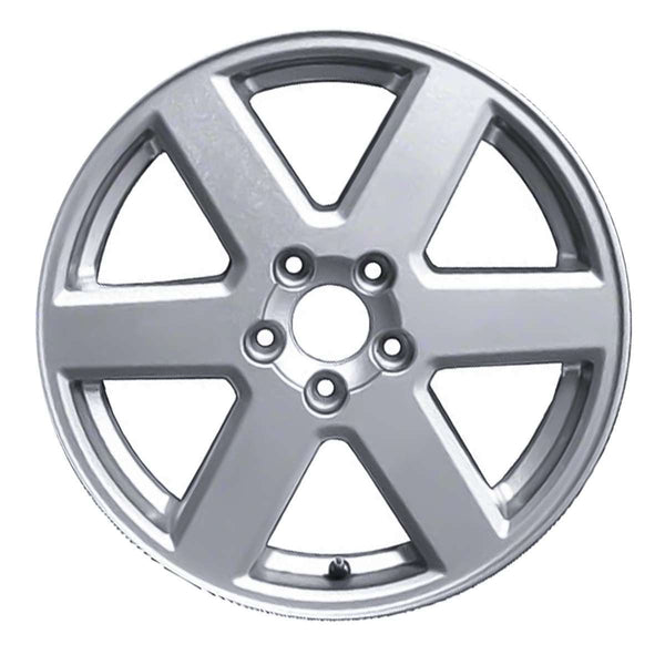 2008 volvo xc90 wheel 17 silver aluminum 5 lug w70263s 6