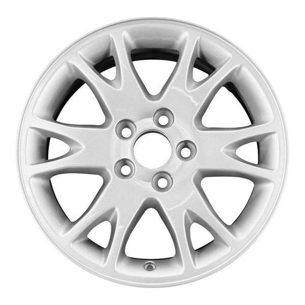 2001 volvo v70 wheel 16 silver aluminum 5 lug w70272s 8