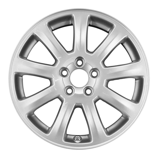 2003 volvo s80 wheel 17 silver aluminum 5 lug w70273s 20