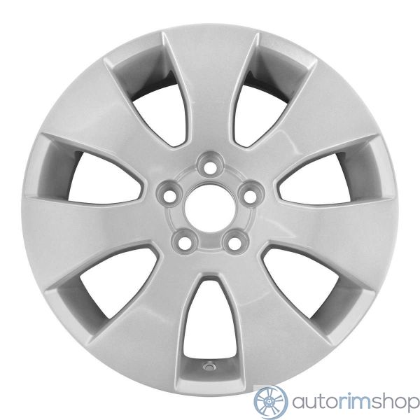 2010 volvo xc70 wheel 17 silver aluminum 5 lug w70328s 3