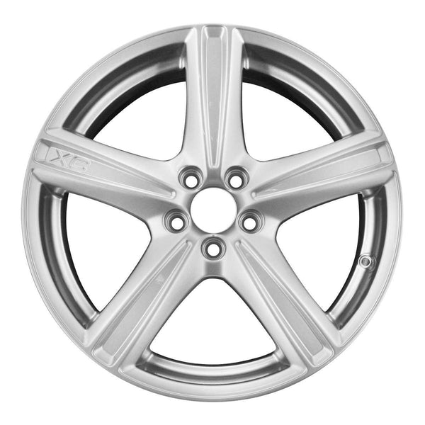 2013 volvo xc90 wheel 19 silver aluminum 5 lug w70332s 11