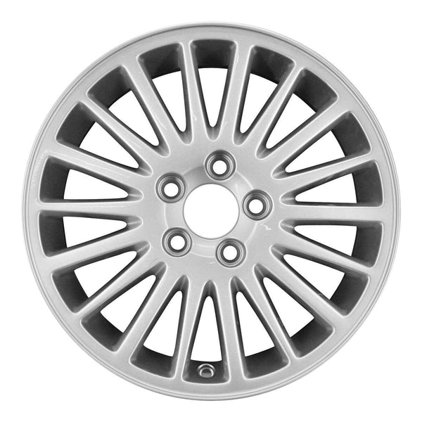 2009 volvo 50 wheel 16 silver aluminum 5 lug w70336s 5