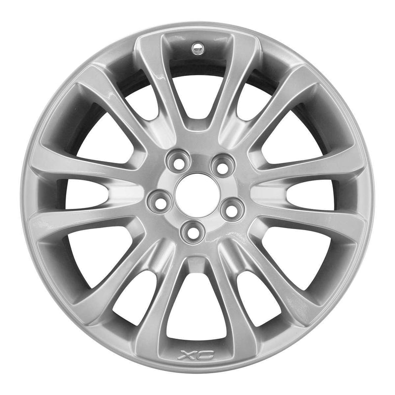 2011 volvo xc60 wheel 18 silver aluminum 5 lug w70342s 3