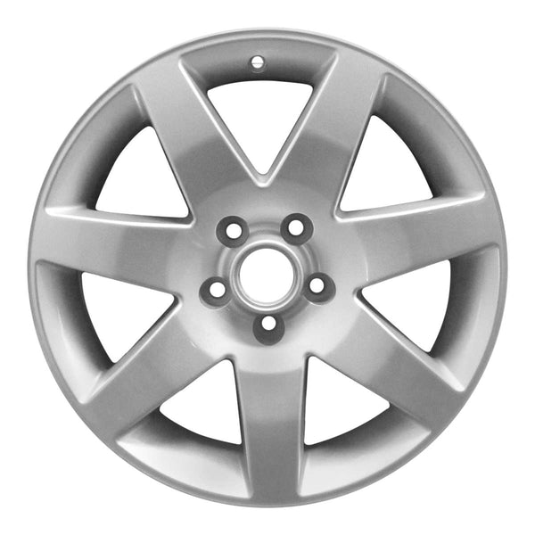 2004 saturn vue wheel 18 silver aluminum 5 lug w7034s 1