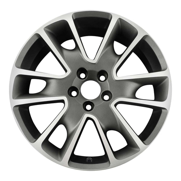 2000 volvo v70 wheel 18 machined charcoal aluminum 5 lug w70377mc 10