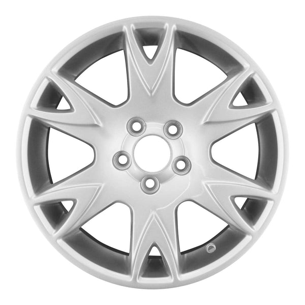 2006 volvo xc70 wheel 17 silver aluminum 5 lug w70379s 1