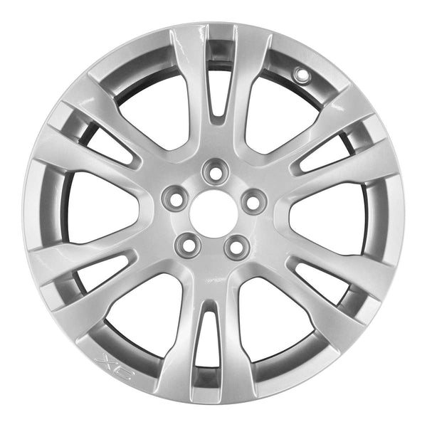 2013 volvo xc90 wheel 18 silver aluminum 5 lug w70382s 1