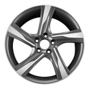 2013 volvo xc90 wheel 19 machined charcoal aluminum 5 lug w70383mc 1