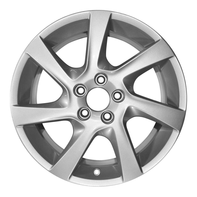 2016 volvo s60 wheel 17 silver aluminum 5 lug w70391s 4