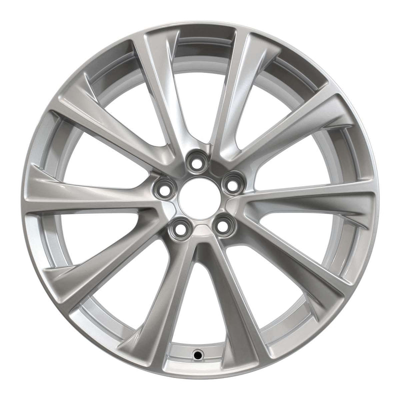 2018 volvo v60 wheel 19 silver aluminum 5 lug w70412s 6