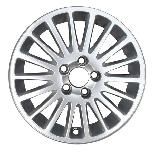 2008 volvo s60 wheel 16 silver aluminum 5 lug w70437s 1