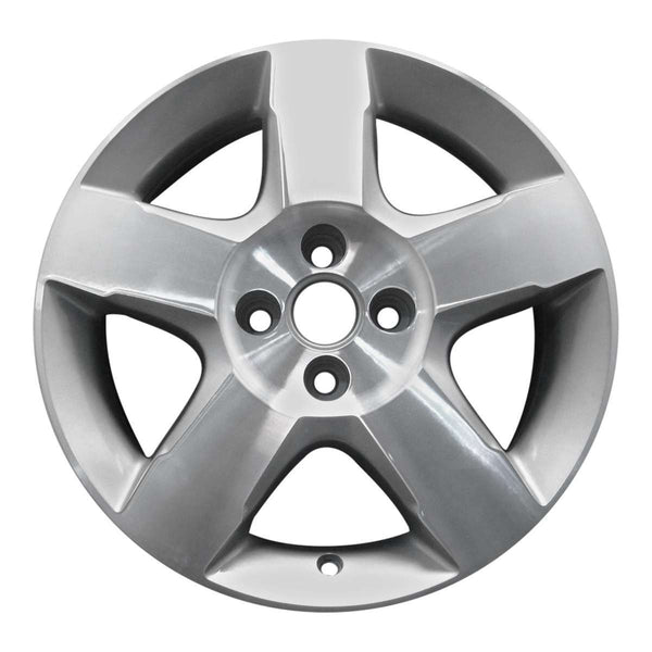 2007 saturn ion wheel 16 machined silver aluminum 4 lug w7044ms 2