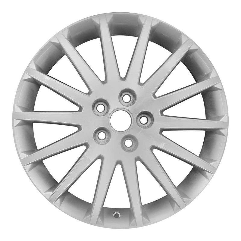 2009 saturn aura wheel 18 machined silver aluminum 5 lug w7048ms 3