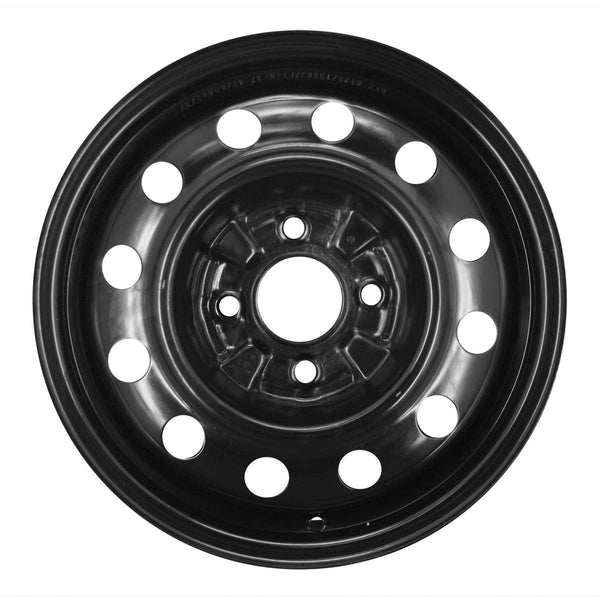 2004 kia spectra wheel 15 black steel 4 lug w70696b 14