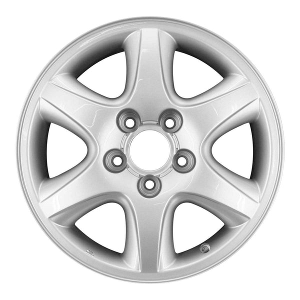 2005 hyundai tucson wheel 16 silver aluminum 5 lug w70714s 1