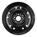 2006 hyundai sonata wheel 16 black steel 5 lug w70729b 1