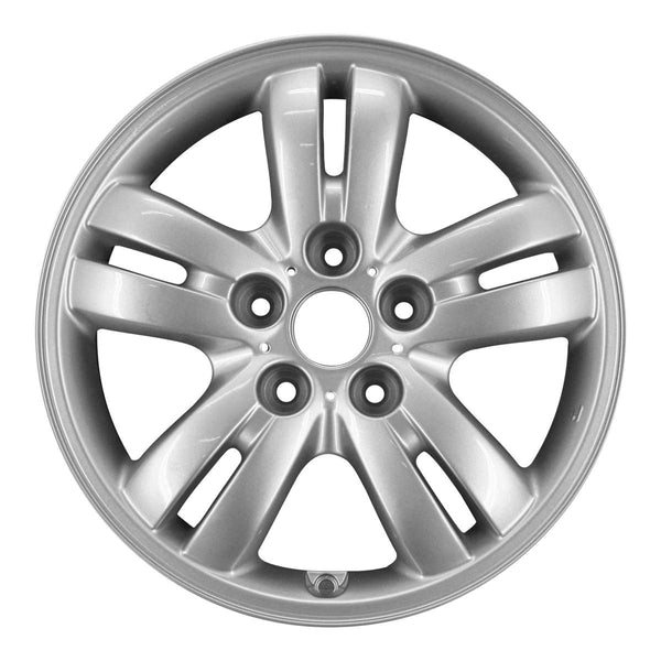 2008 hyundai tucson wheel 16 silver aluminum 5 lug w70733s 3