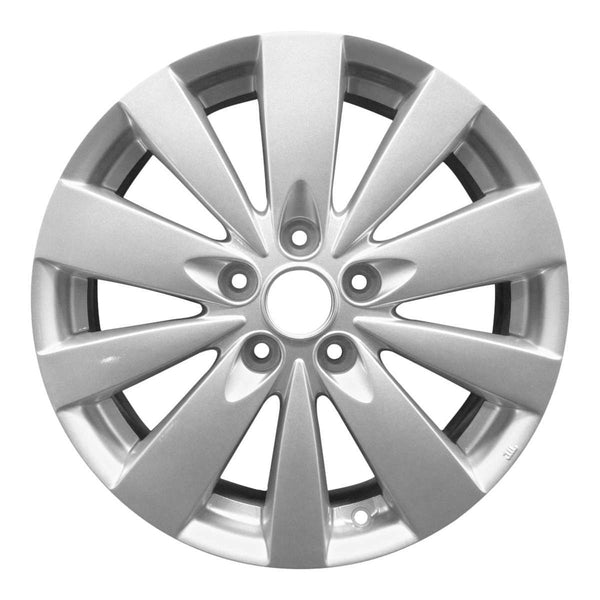 2009 hyundai sonata wheel 17 silver aluminum 5 lug w70767s 1