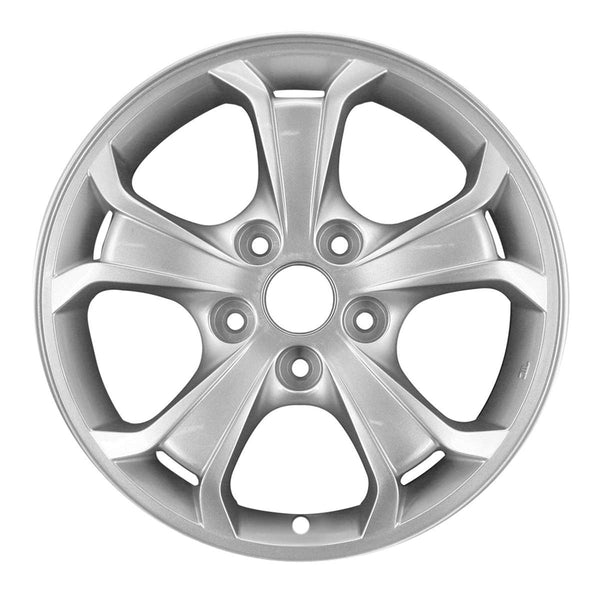 2009 hyundai tucson wheel 16 silver aluminum 5 lug w70781as 1