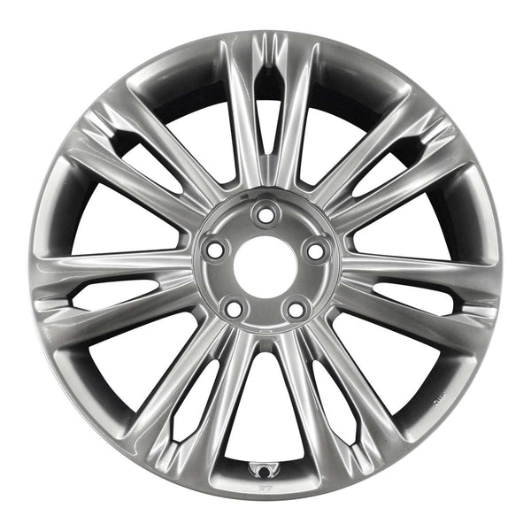 2010 hyundai genesis wheel 18 hyper aluminum 5 lug w70785h 2