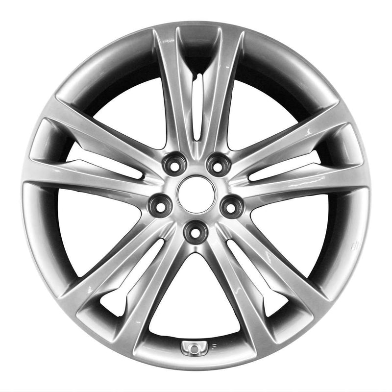 2012 hyundai genesis wheel 19 hyper aluminum 5 lug w70790h 4