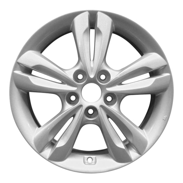 2011 hyundai tucson wheel 17 silver aluminum 5 lug w70794s 2