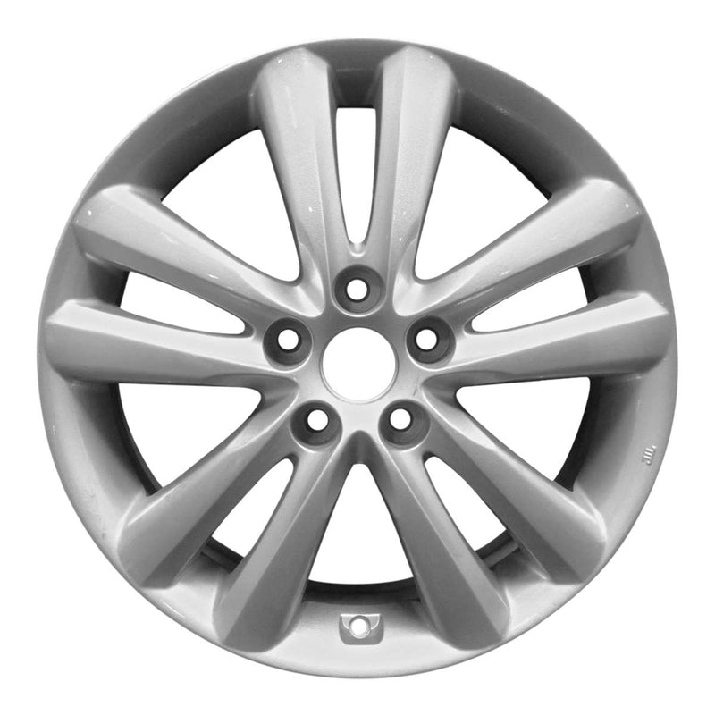 2012 hyundai tucson wheel 18 silver aluminum 5 lug w70795s 3