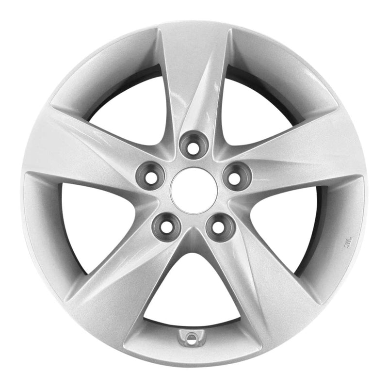 2011 hyundai elantra wheel 16 silver aluminum 5 lug w70806s 1