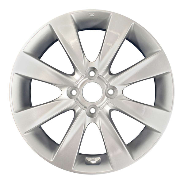 2012 hyundai accent wheel 16 silver aluminum 4 lug w70817s 1