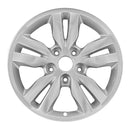 2008 hyundai tucson wheel 16 silver aluminum 5 lug w70821as 1