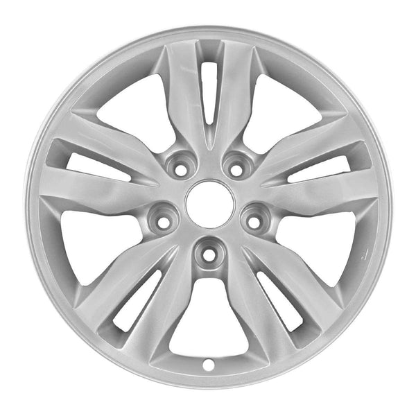 2008 hyundai tucson wheel 16 silver aluminum 5 lug w70821as 1