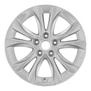 2012 hyundai genesis wheel 17 silver aluminum 5 lug w70825s 1