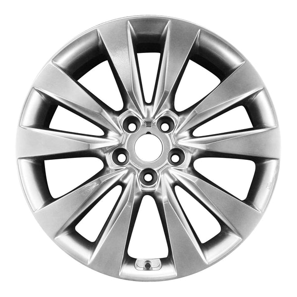 2013 hyundai azera wheel 19 hyper aluminum 5 lug w70828h 2
