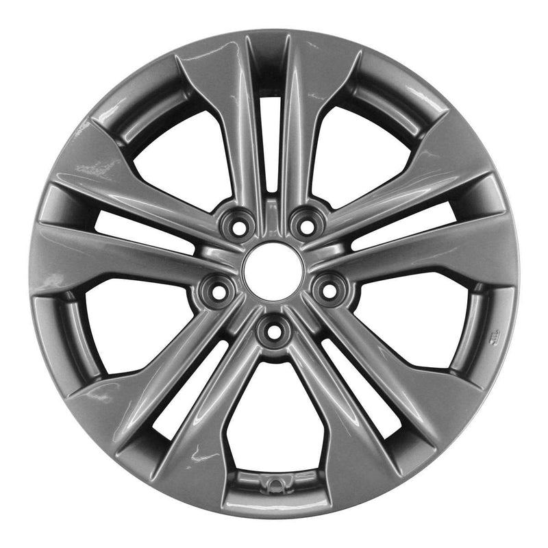 2014 hyundai santa wheel 17 charcoal aluminum 5 lug rw70845c 2