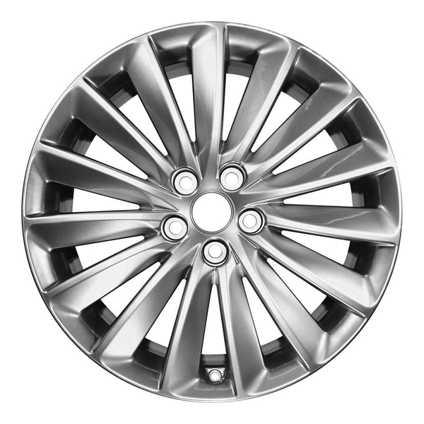 2015 hyundai equus wheel 19 hyper aluminum 5 lug w70851h 2