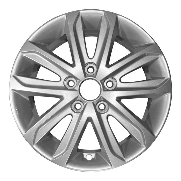 2015 hyundai elantra wheel 16 silver aluminum 5 lug w70859s 2